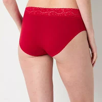 Arizona Body Organic Cotton with Lace Hipster Panty