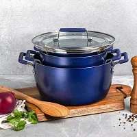 Granitestone Nesting Non-Stick Stockpot