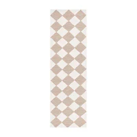 Martha Stewart Jackie Geometric Hand Tufted 27" X 96" Indoor Rectangular Runner