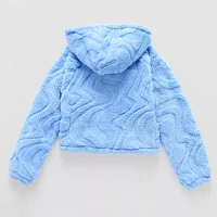 Xersion Little & Big Girls Faux Fur Midweight Jacket