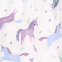 Carter's Toddler Girls Crew Neck Long Sleeve Nightgown