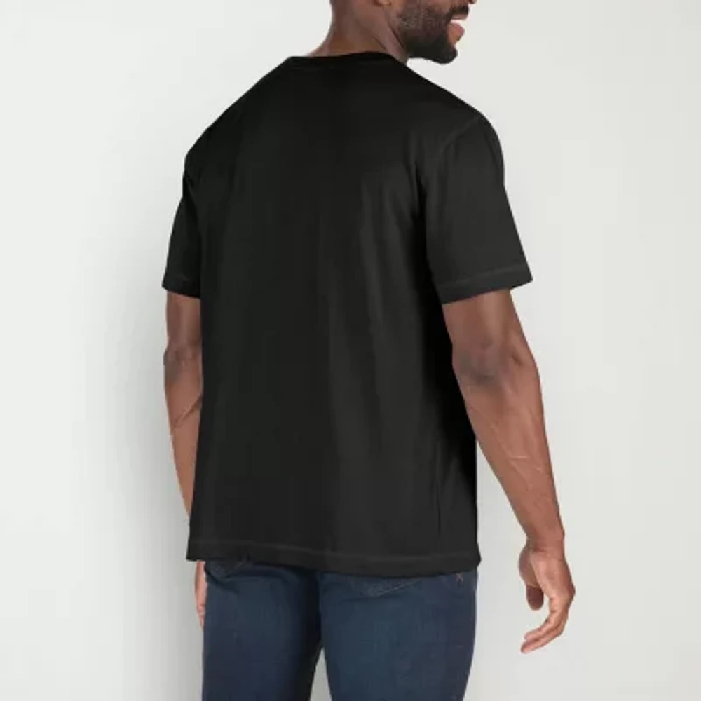 Berne Lightweight Performance Mens Crew Neck Short Sleeve Moisture Wicking Pocket T-Shirt