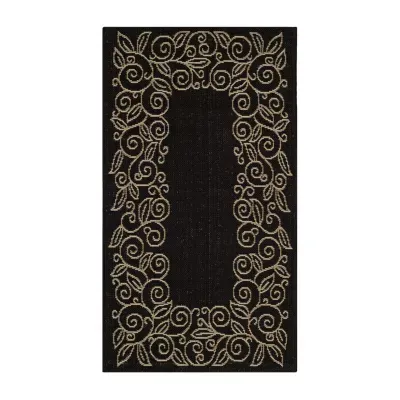 Safavieh Kiaran Floral Indoor Outdoor Rectangular Accent Rug