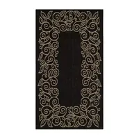 Safavieh Kiaran Floral Rectangular Rugs & Floor Coverings Indoor Outdoor Accent