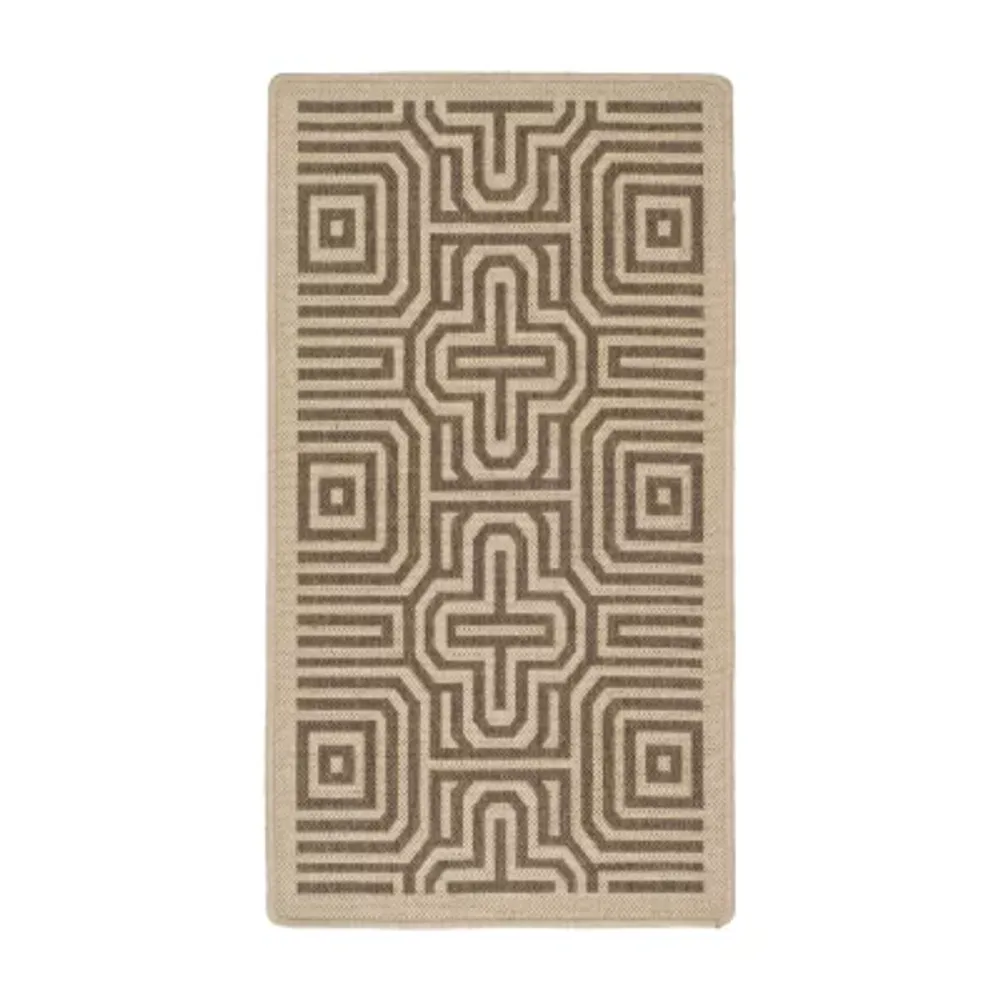 Safavieh Klara Rectangular Rugs & Floor Coverings Indoor Outdoor Geometric Accent Rugs