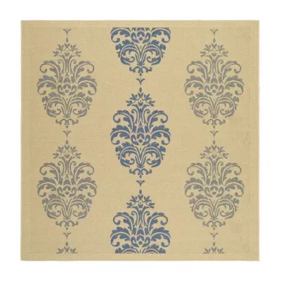 Safavieh Ray Floral Indoor Outdoor Square Area Rug