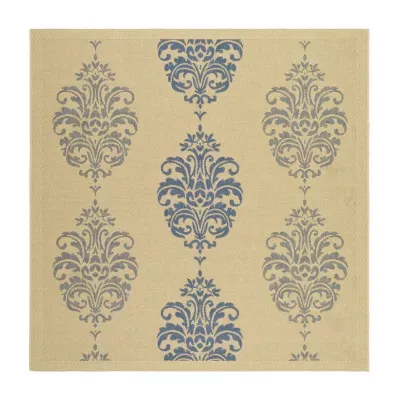 Safavieh Ray Floral Indoor Outdoor Square Area Rugs