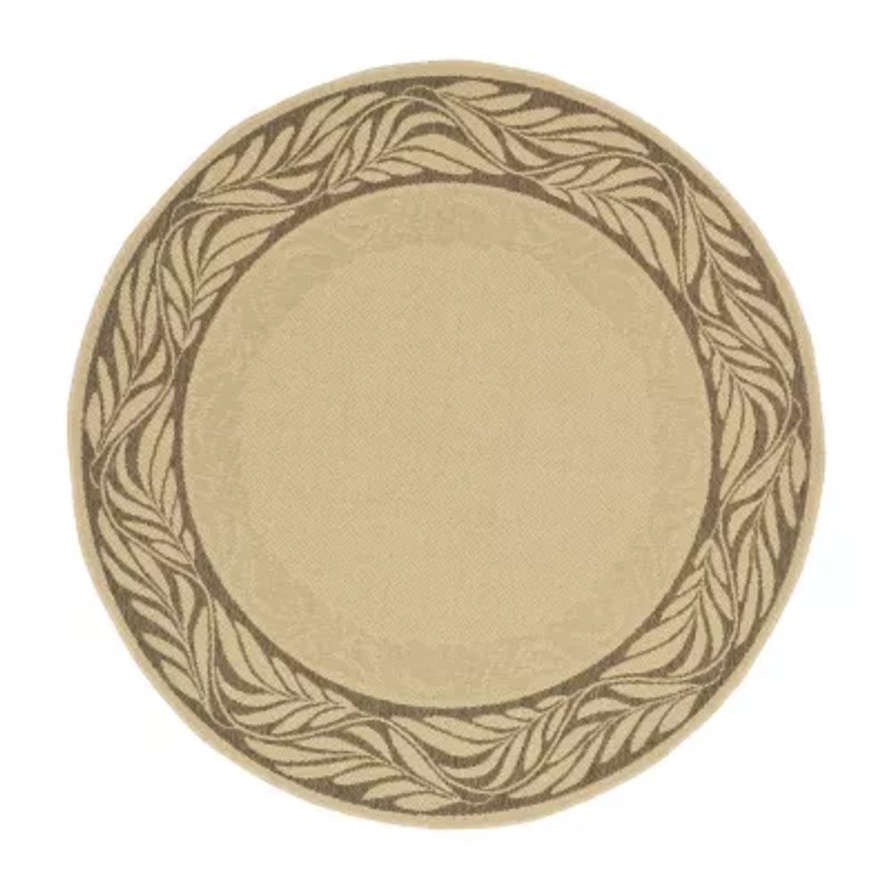 Safavieh Salena Oriental Indoor Outdoor Round Area Rugs