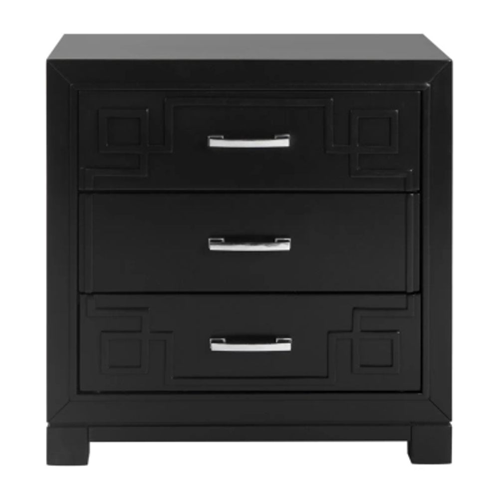 Raina 3-Drawer Nightstand