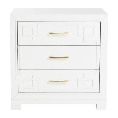 Raina 3-Drawer Nightstand
