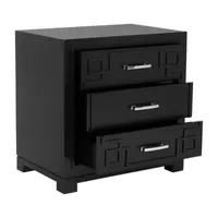 Raina 3-Drawer Nightstand