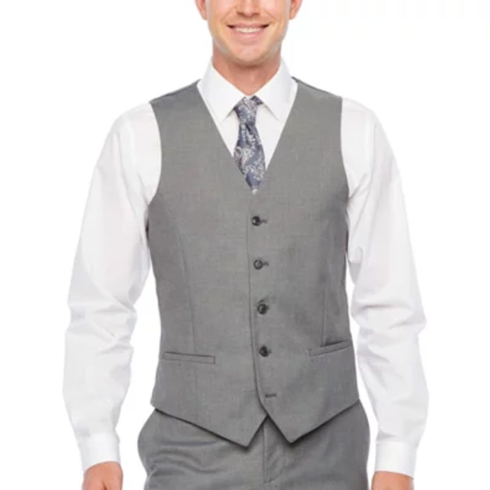 J. Ferrar Ultra Comfort Stretch Slim Fit Suit Vest