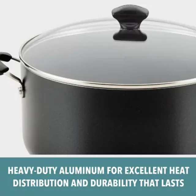 Farberware Dishwasher Safe Aluminum Nonstick Straining Saucepan