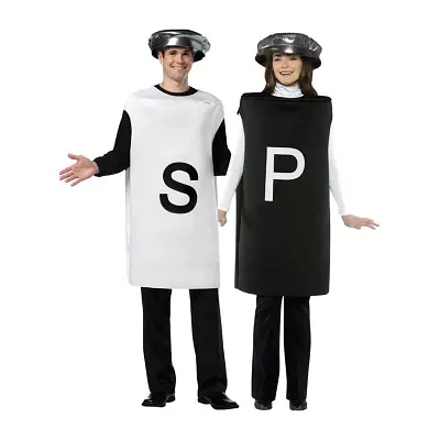 Unisex Adult Salt & Pepper Couples Costume