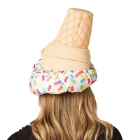 Unisex Adult Ice Cream Hat Costume Accessory