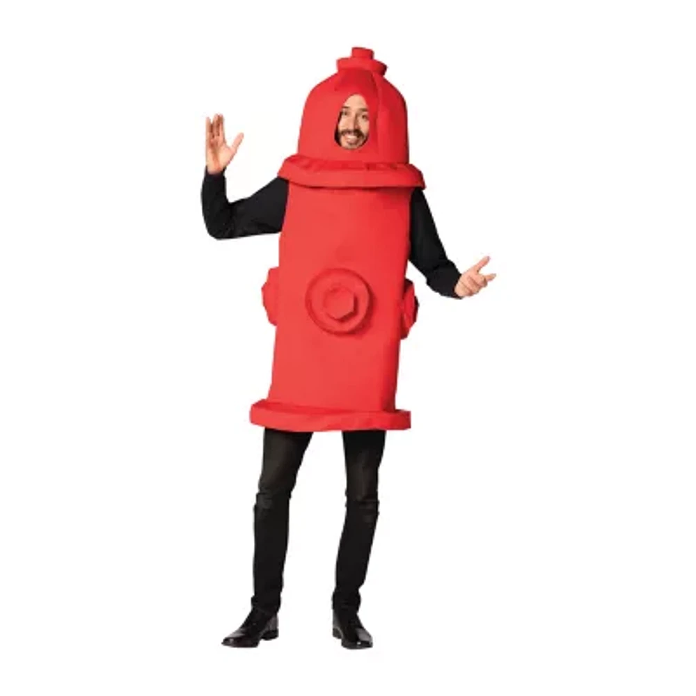 Unisex Adult Fire Hydrant Costume