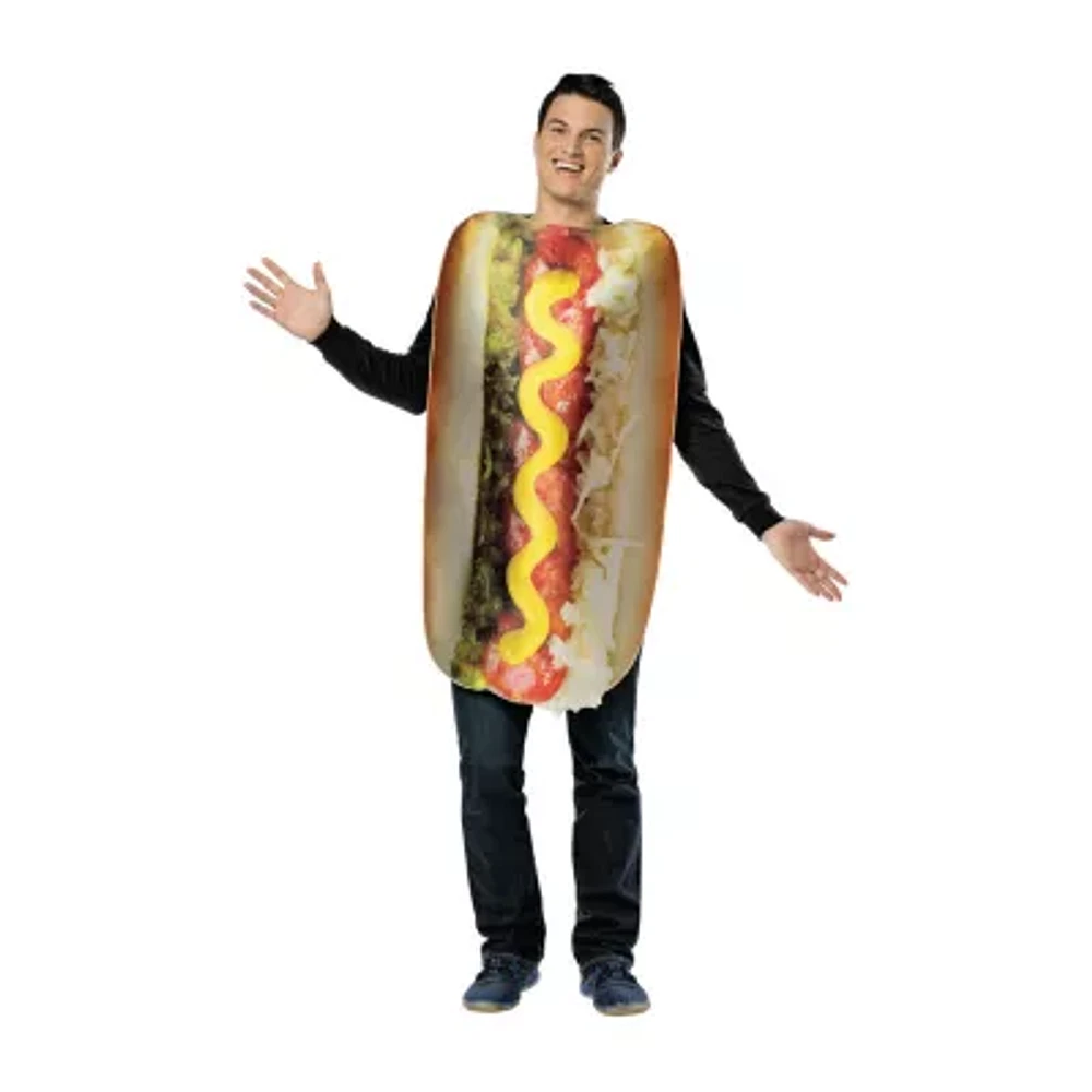 Unisex Adult Get Real Loaded Hot Dog Costume