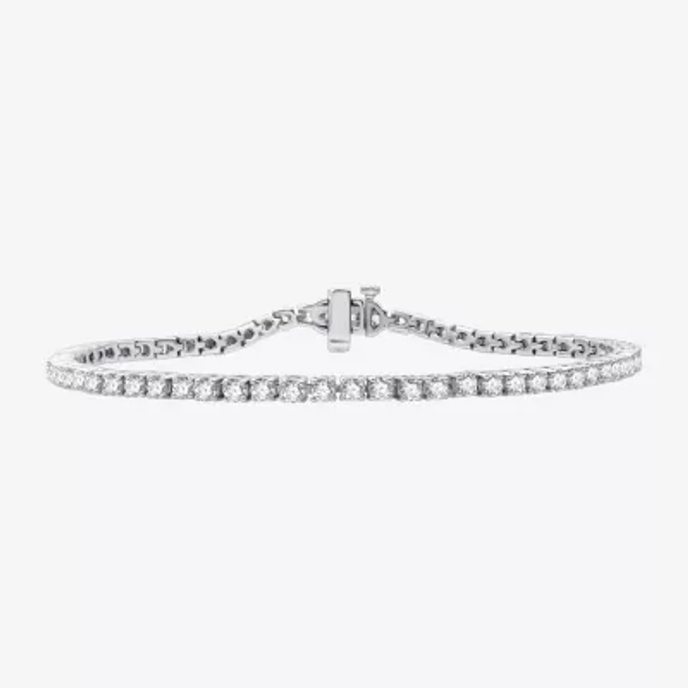 CT. T.W. Natural White Diamond 10K or 14K Gold 7.25 Inch Tennis Bracelet