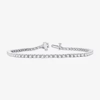 CT. T.W. Natural White Diamond 10K or 14K Gold 7.25 Inch Tennis Bracelet