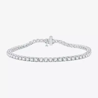 5 CT. T.W. Natural White Diamond 10K or 14K Yellow Gold 7.25 Inch Tennis Bracelet