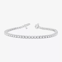 5 CT. T.W. Natural White Diamond 10K or 14K Yellow Gold 7.25 Inch Tennis Bracelet