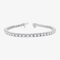 H-I / Si2-I1) CT. T.W. Lab Grown White Diamond 10K or 14K Gold Inch Tennis Bracelet