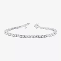 5 CT. T.W. Lab-Grown (G / SI1-SI2) Diamond 10K or 14K White Yellow Gold Tennis Bracelet