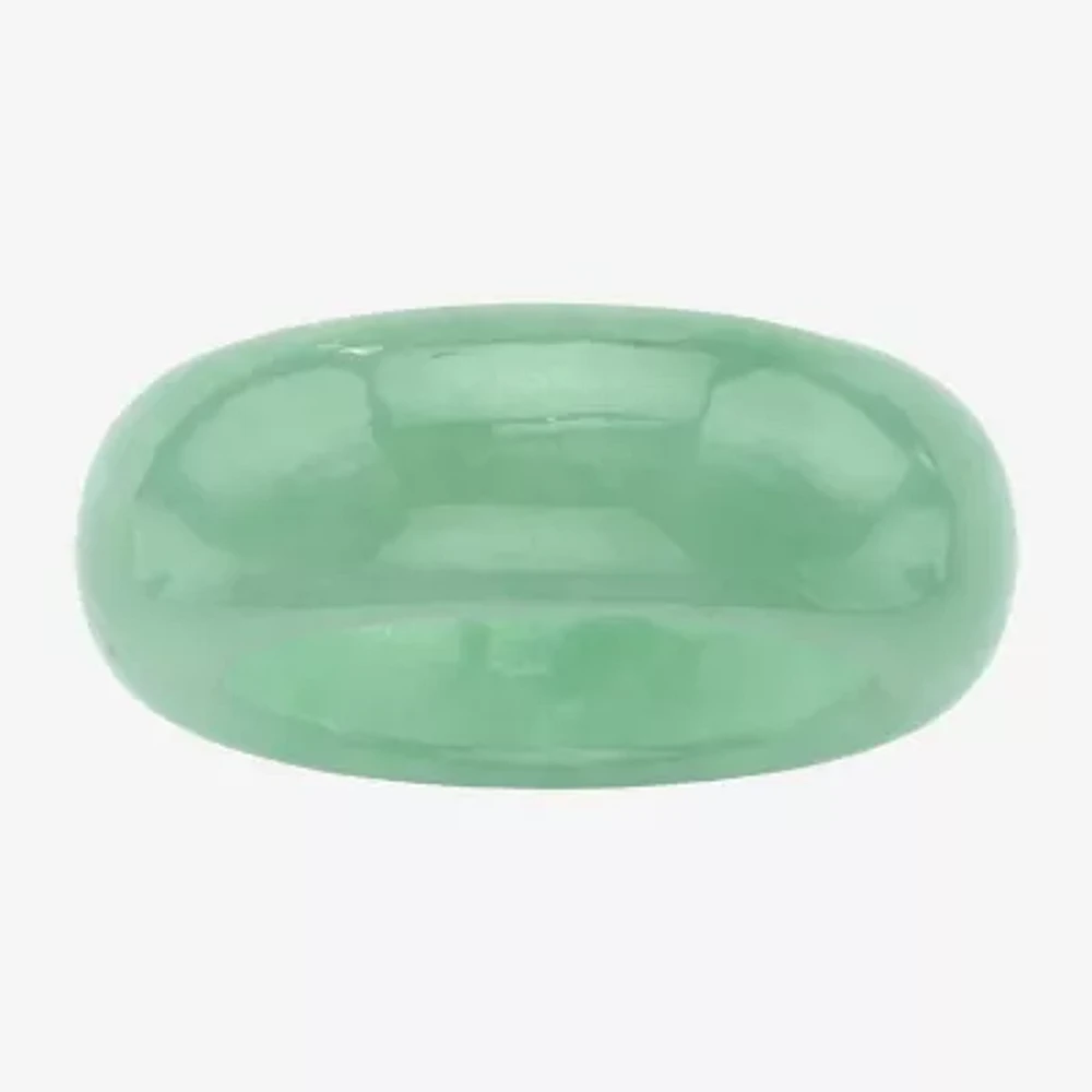 8.5MM Genuine Green Jade Band