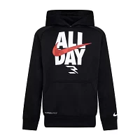 Nike 3BRAND by Russell Wilson Big Boys Dri-Fit Fleece Hoodie