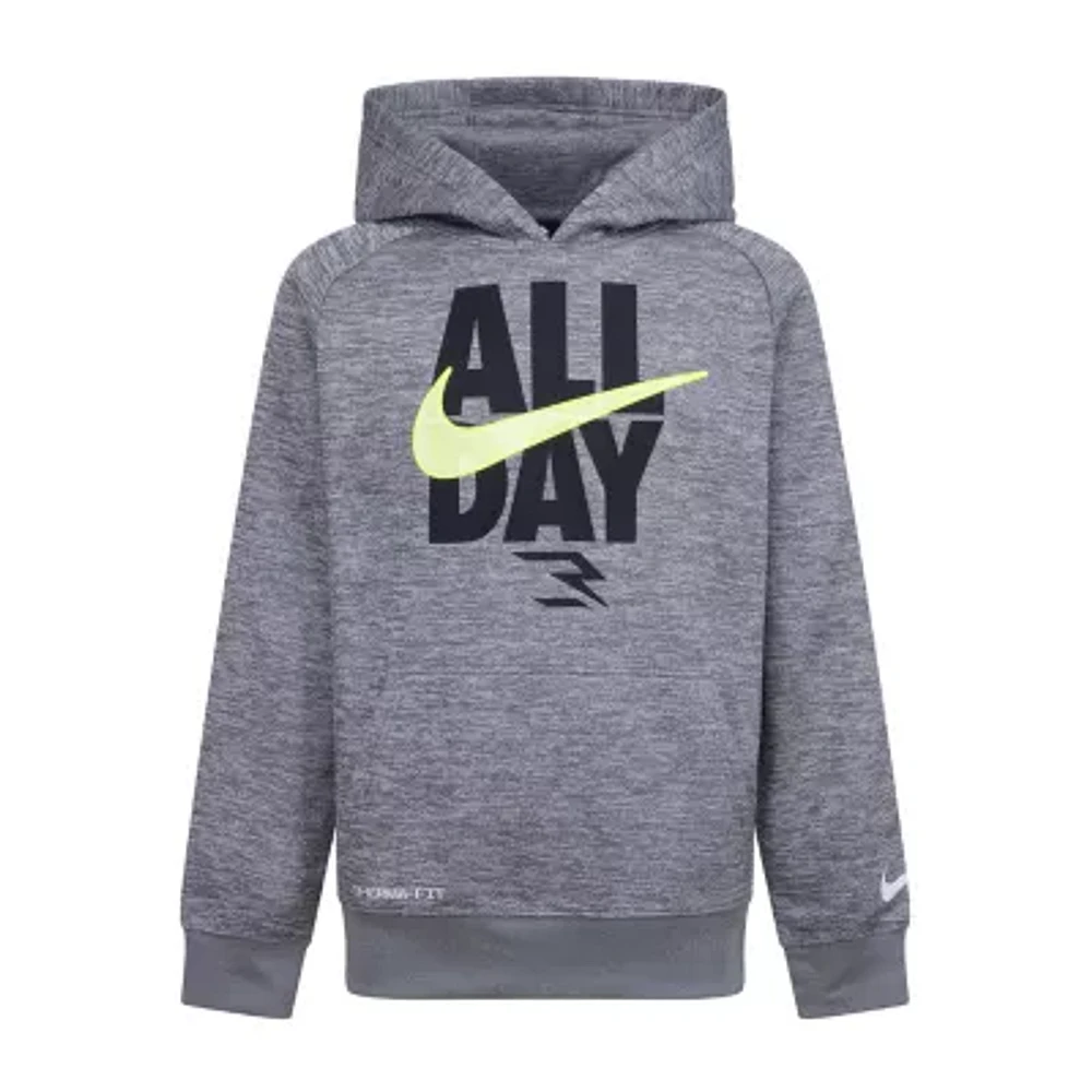 Nike 3BRAND by Russell Wilson Big Boys Dri-Fit Fleece Hoodie