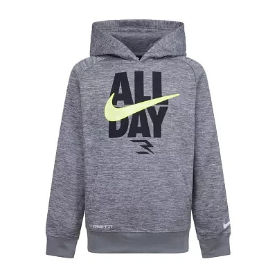 Nike 3BRAND by Russell Wilson Big Boys Dri-Fit Fleece Hoodie