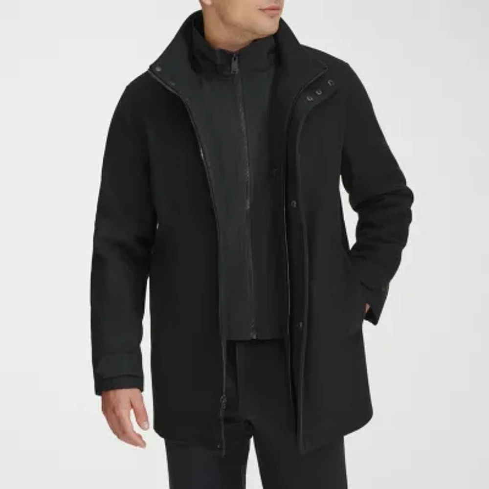 Dockers Mens Lined Heavyweight Overcoat