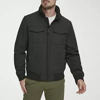 Dockers Mens Lined Water Resistant Midweight Bomber Jacket