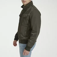 Dockers Mens Lined Water Resistant Midweight Bomber Jacket