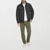 Dockers Mens Lined Water Resistant Midweight Bomber Jacket