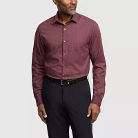 Van Heusen Mens Slim Fit Stretch Fabric Wrinkle Free Long Sleeve Dress Shirt