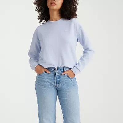 Levi's Everyday Womens Crew Neck Long Sleeve Sweatshirt