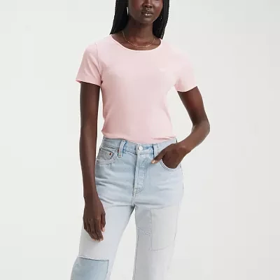 Levi's Honey Short Sleeve Womens Crew Neck T-Shirt