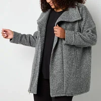 Stylus Midweight Womens Plus Jacket