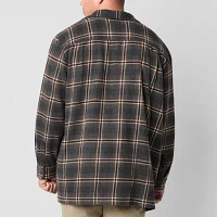 mutual weave Mens Big and Tall Midweight Shirt Jacket