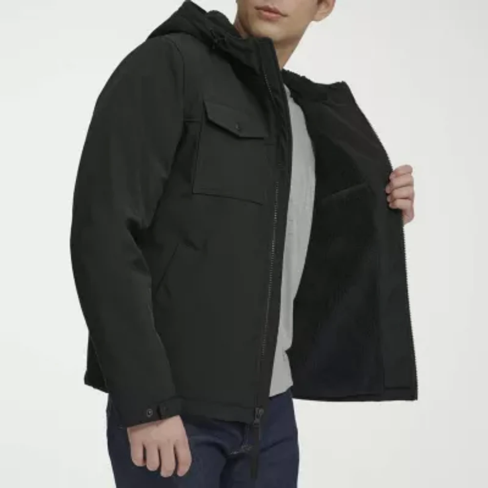 Levi's Mens Lined Water Resistant Sherpa Midweight Softshell Jacket