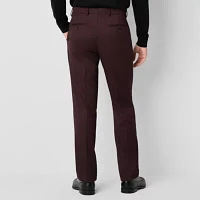 J. Ferrar Mens Slim Fit Flat Front Suit Pants