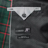 J. Ferrar Mens Big and Tall Plaid Stretch Fabric Classic Fit Sport Coats