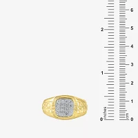 Mens / CT. T.W. Natural Diamond 10K Gold Fashion Ring