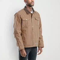 Berne Vintage Washed Sherpa Mens Lined Heavyweight Work Jacket