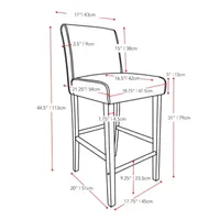 Antonio Bar Height Barstool