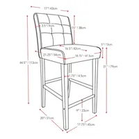 Antonio Bar Height Barstool