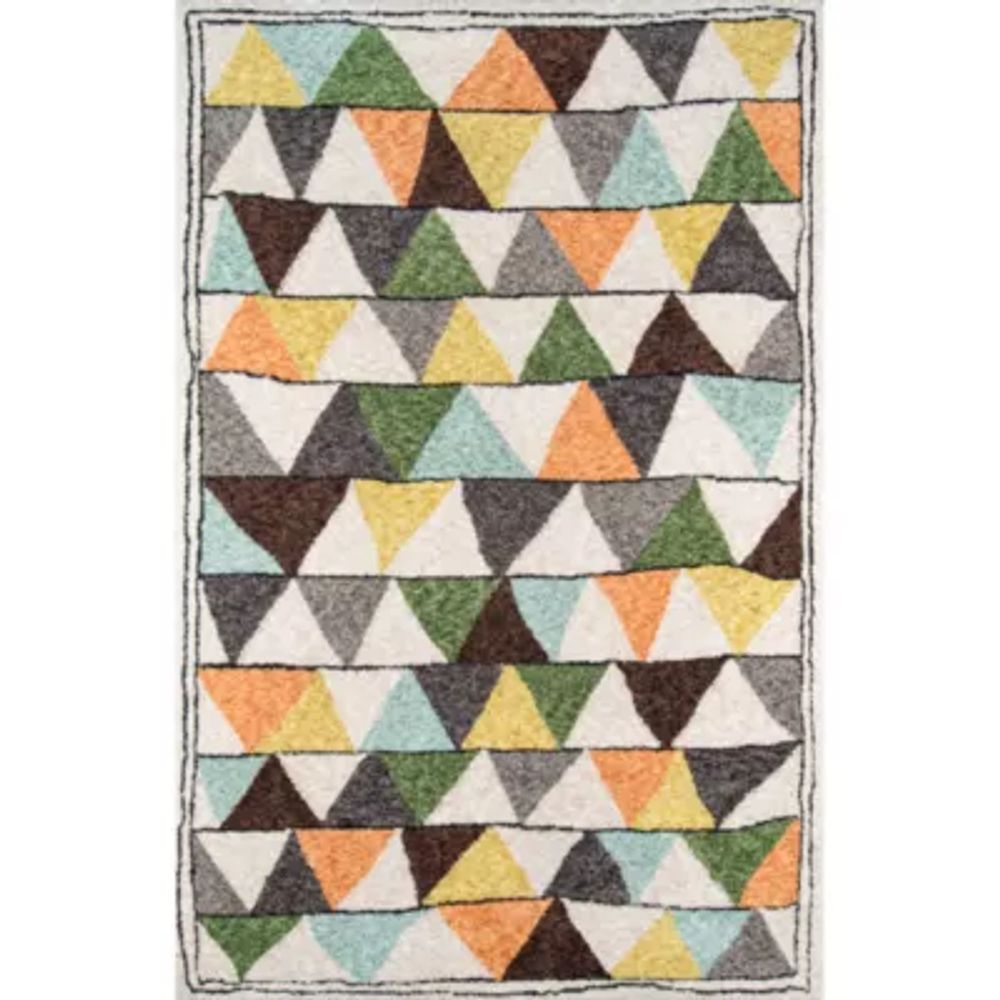 Novogratz Tri Geometric Indoor Rectangular Accent Rug