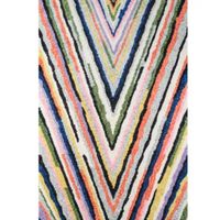 Novogratz Notch Geometric Indoor Rectangular Accent Rug