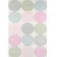 Novogratz Agatha Circles Hand Tufted Indoor Rectangular Accent Rug